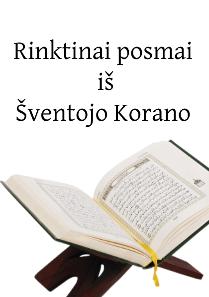Read more about the article RINKTINAI POSMAI IŠ ŠVENTOJO KORANO